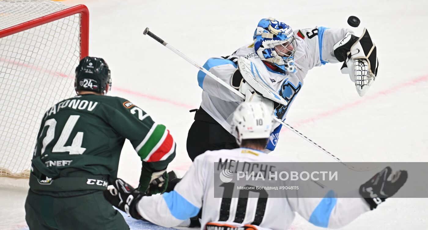Хоккей. КХЛ. "Ак Барс" (Казань) - "Динамо Мн" (Минск)