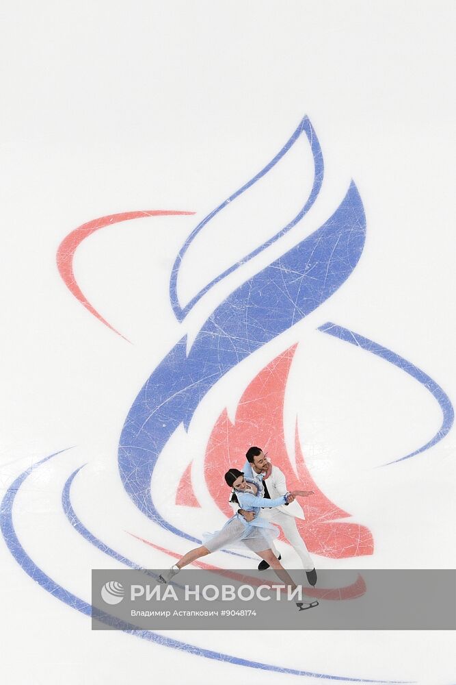 Фигурное катание. Гран-при России. Танцы на льду. Произвольная программа