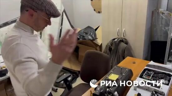 Двигатель от сбитого под Часовым Яром дрона станет экспонатом музея