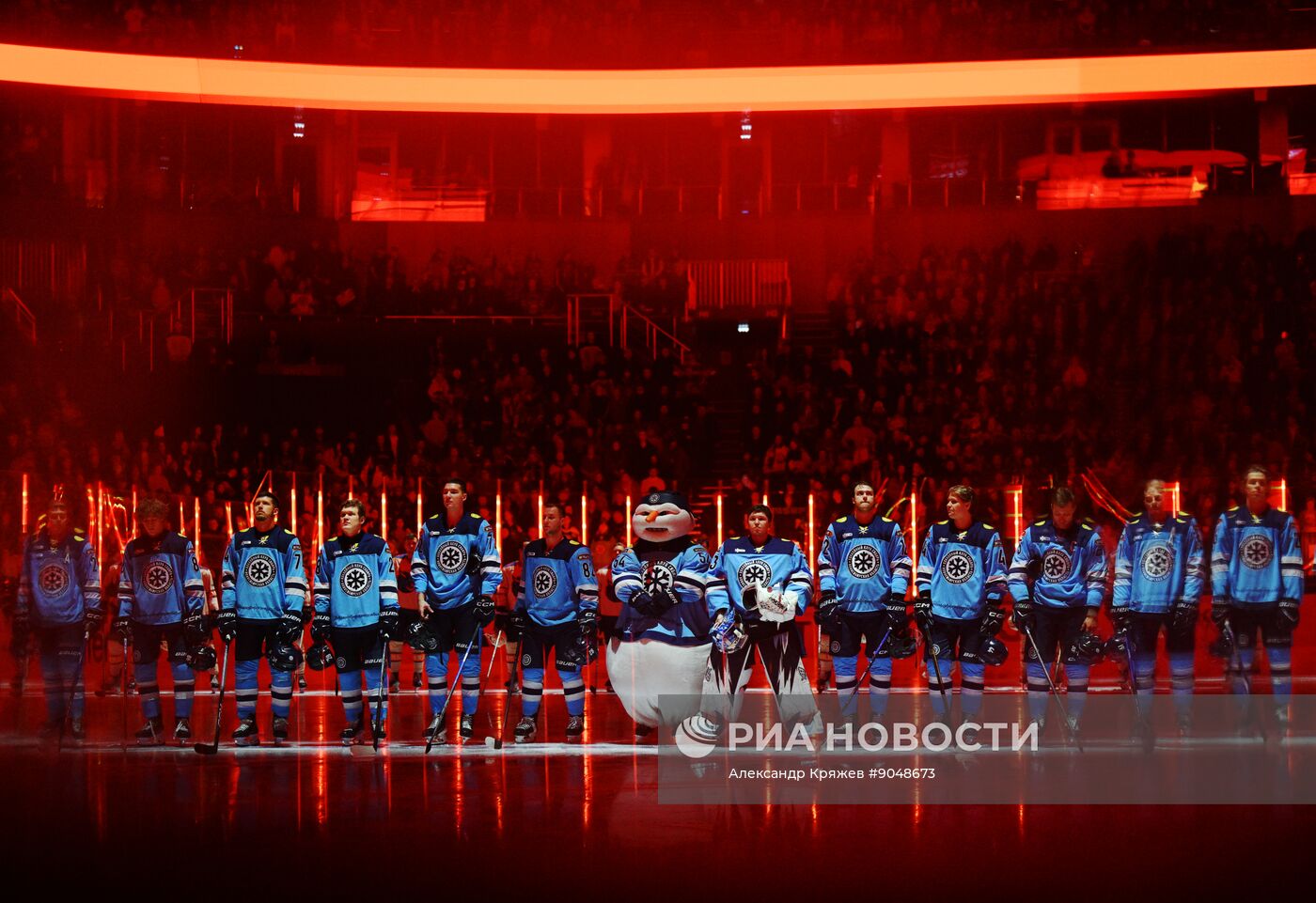 Хоккей. КХЛ. "Сибирь" (Новосибирск) - "Шанхайские Драконы" (Шанхай)