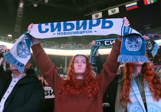 Хоккей. КХЛ. "Сибирь" (Новосибирск) - "Шанхайские Драконы" (Шанхай)