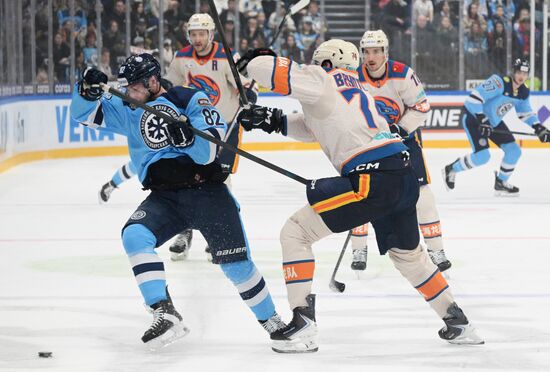 Хоккей. КХЛ. "Сибирь" (Новосибирск) - "Шанхайские Драконы" (Шанхай)