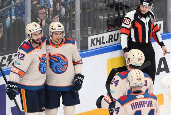 Хоккей. КХЛ. "Сибирь" (Новосибирск) - "Шанхайские Драконы" (Шанхай)