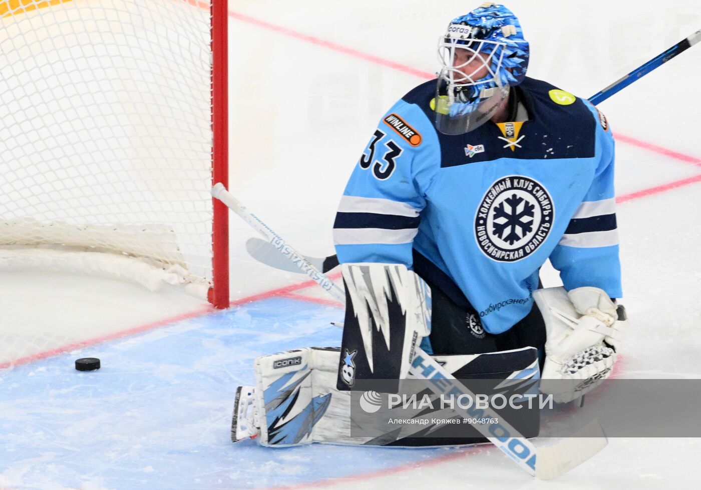 Хоккей. КХЛ. "Сибирь" (Новосибирск) - "Шанхайские Драконы" (Шанхай)