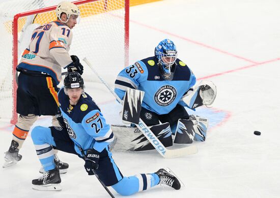 Хоккей. КХЛ. "Сибирь" (Новосибирск) - "Шанхайские Драконы" (Шанхай)