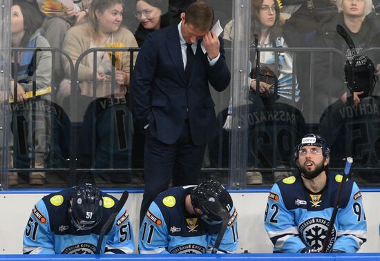 Хоккей. КХЛ. "Сибирь" (Новосибирск) - "Шанхайские Драконы" (Шанхай)