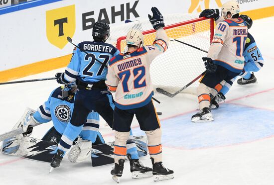 Хоккей. КХЛ. "Сибирь" (Новосибирск) - "Шанхайские Драконы" (Шанхай)
