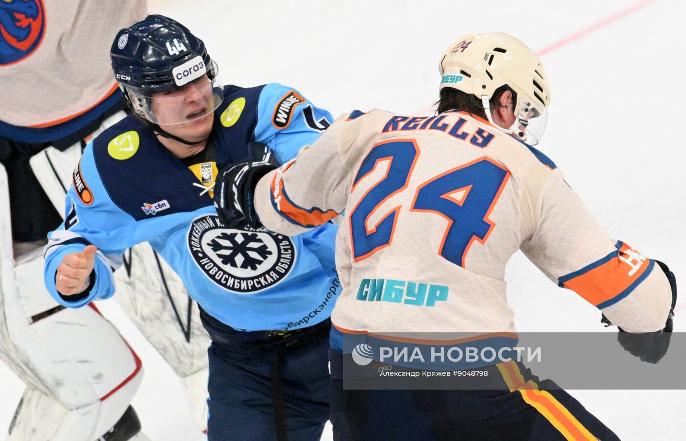 Хоккей. КХЛ. "Сибирь" (Новосибирск) - "Шанхайские Драконы" (Шанхай)