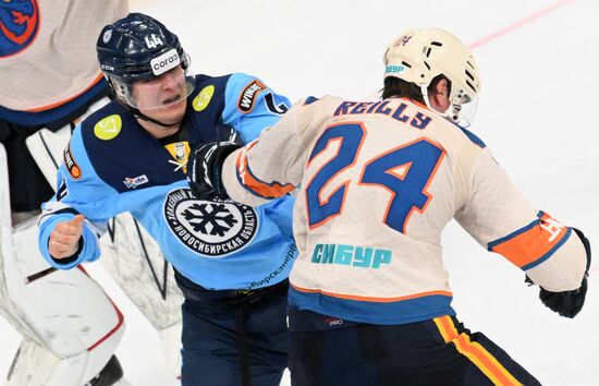Хоккей. КХЛ. "Сибирь" (Новосибирск) - "Шанхайские Драконы" (Шанхай)