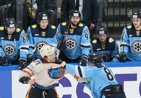 Хоккей. КХЛ. "Сибирь" (Новосибирск) - "Шанхайские Драконы" (Шанхай)