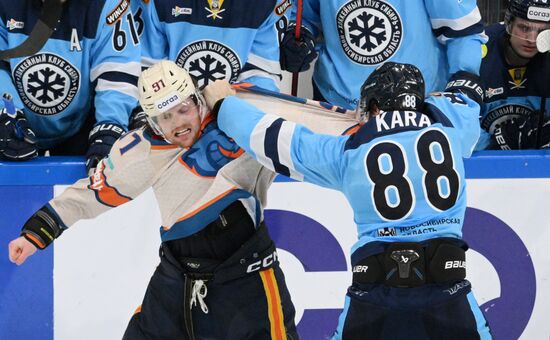 Хоккей. КХЛ. "Сибирь" (Новосибирск) - "Шанхайские Драконы" (Шанхай)