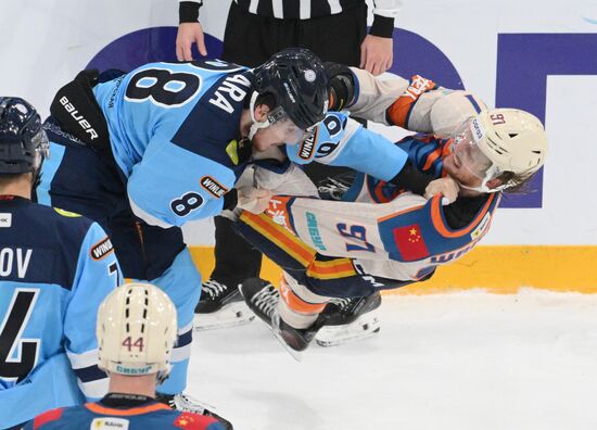 Хоккей. КХЛ. "Сибирь" (Новосибирск) - "Шанхайские Драконы" (Шанхай)