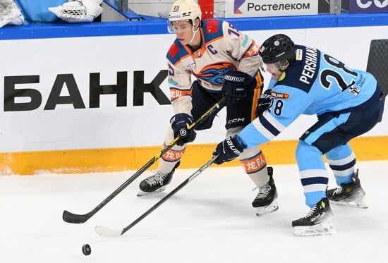 Хоккей. КХЛ. "Сибирь" (Новосибирск) - "Шанхайские Драконы" (Шанхай)
