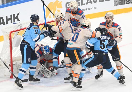 Хоккей. КХЛ. "Сибирь" (Новосибирск) - "Шанхайские Драконы" (Шанхай)