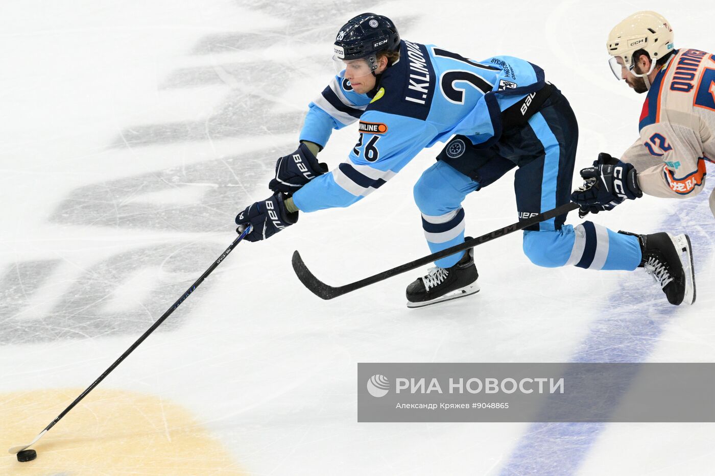 Хоккей. КХЛ. "Сибирь" (Новосибирск) - "Шанхайские Драконы" (Шанхай)