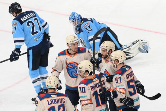 Хоккей. КХЛ. "Сибирь" (Новосибирск) - "Шанхайские Драконы" (Шанхай)