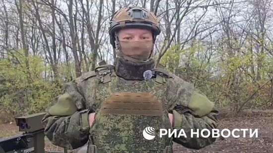 Бойцы СВО осваивают новых роботов “Курьер” отечественного производства