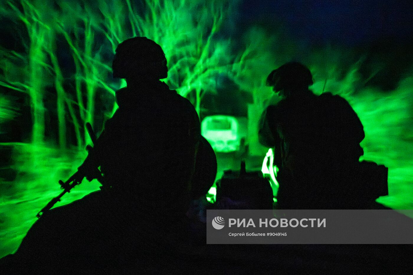 Боевая работа расчета РСЗО "Ураган" на Купянском участке фронта