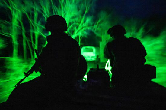 Боевая работа расчета РСЗО "Ураган" на Купянском участке фронта