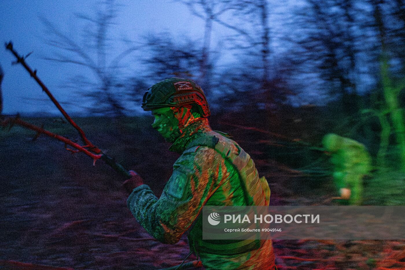 Боевая работа расчета РСЗО "Ураган" на Купянском участке фронта