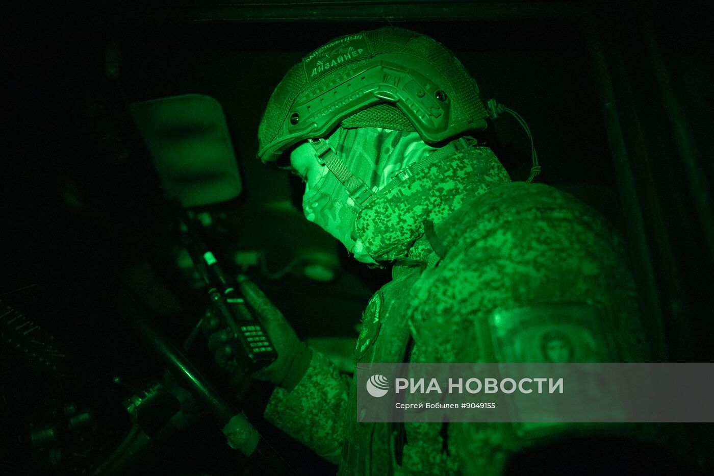 Боевая работа расчета РСЗО "Ураган" на Купянском участке фронта