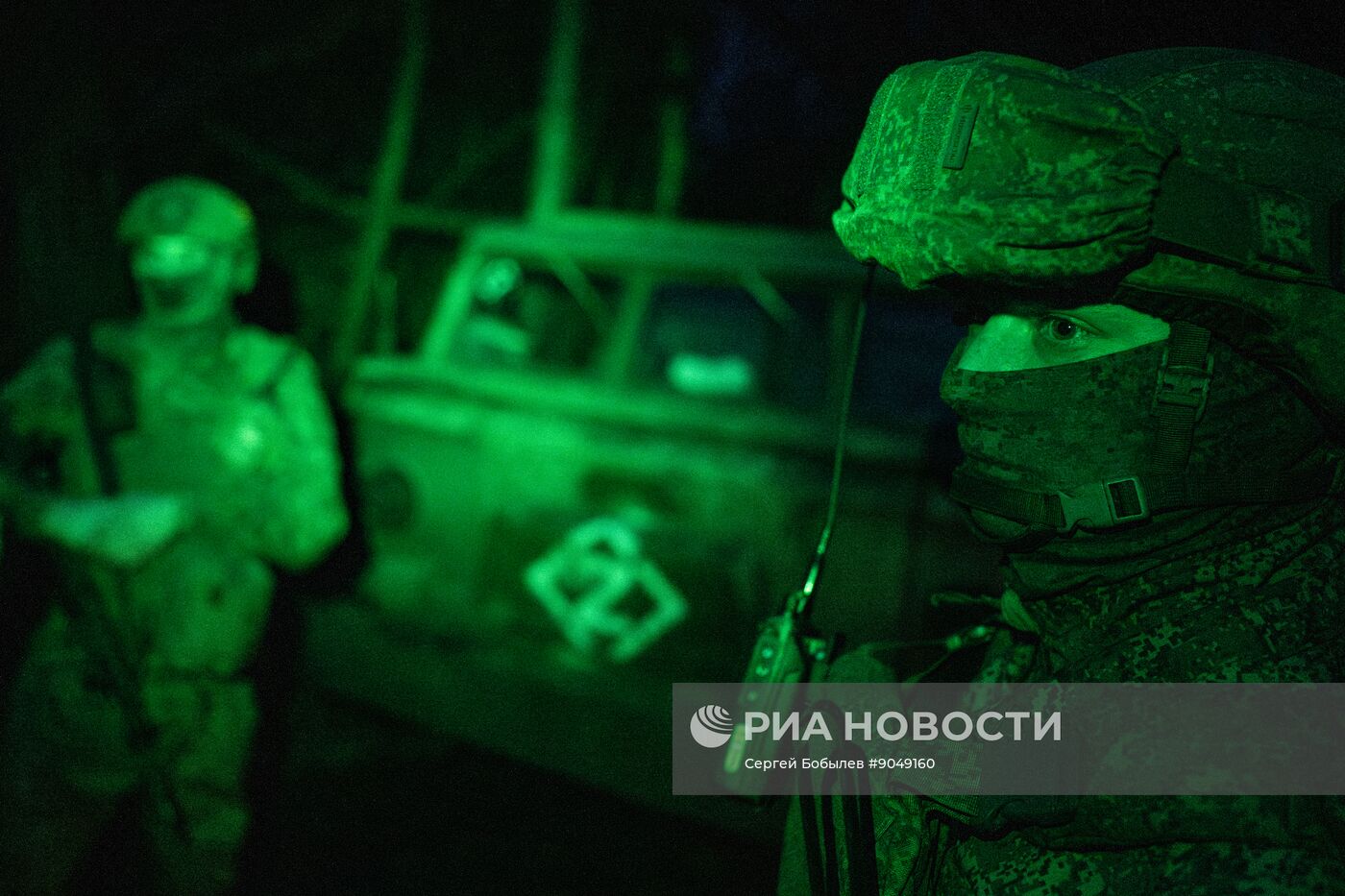 Боевая работа расчета РСЗО "Ураган" на Купянском участке фронта