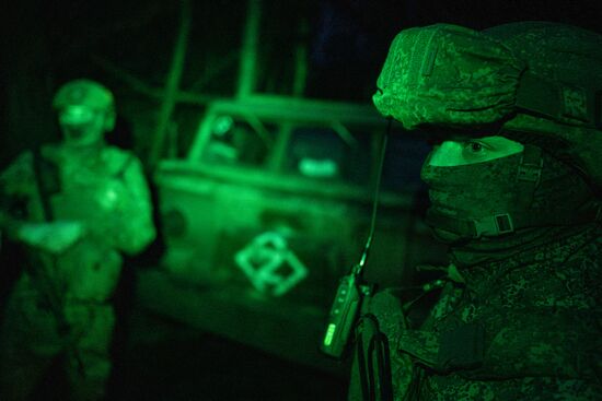 Боевая работа расчета РСЗО "Ураган" на Купянском участке фронта