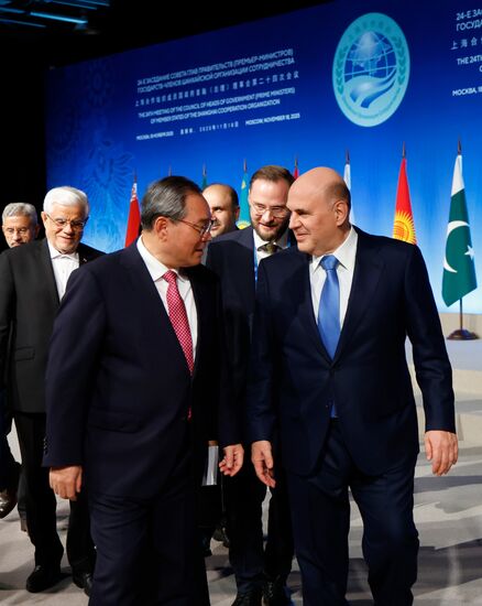 Заседание Совета глав правительств государств – членов ШОС