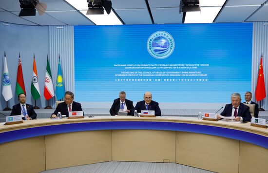 Заседание Совета глав правительств государств – членов ШОС