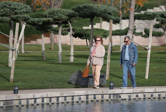 Теплая погода в Краснодаре