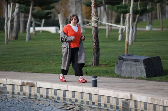 Теплая погода в Краснодаре