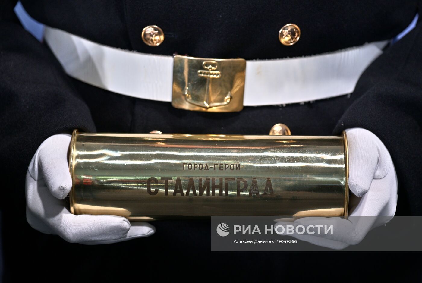 Закладка атомного ледокола "Сталинград"