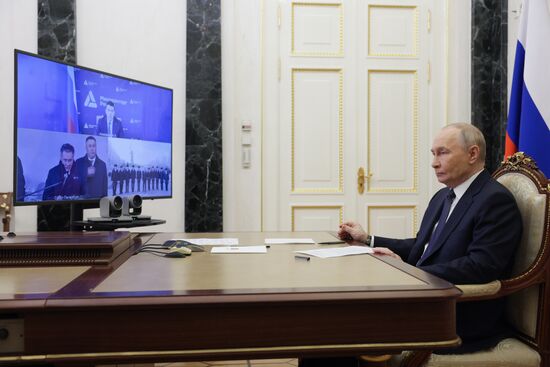 Закладка атомного ледокола "Сталинград"