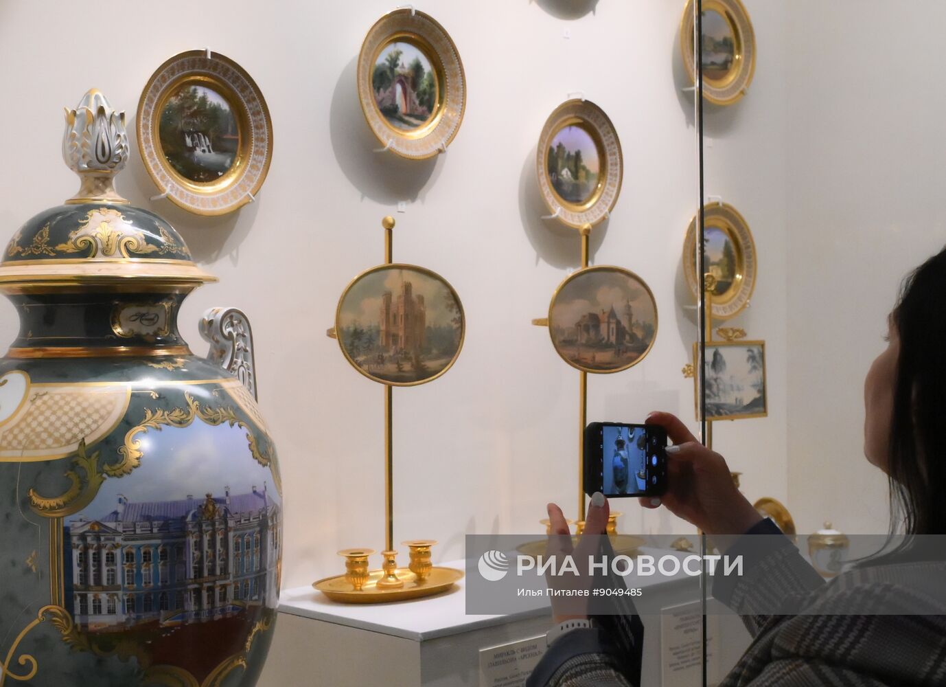 Выставка "Сокровища императорских резиденций. Царское Село" в Историческом музее