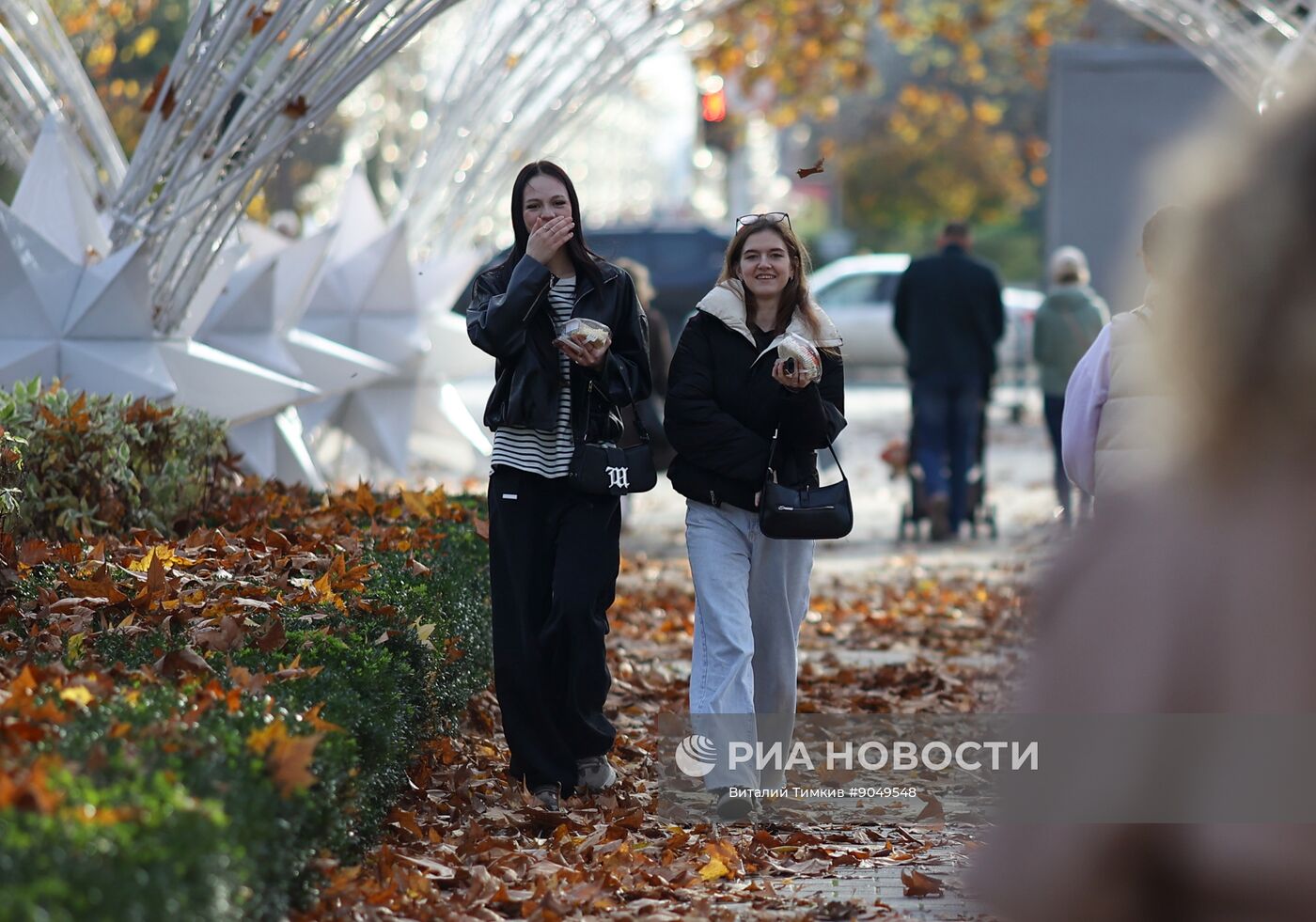 Теплая погода в Краснодаре