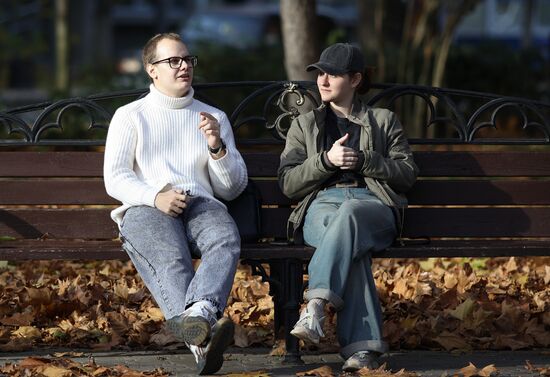 Теплая погода в Краснодаре