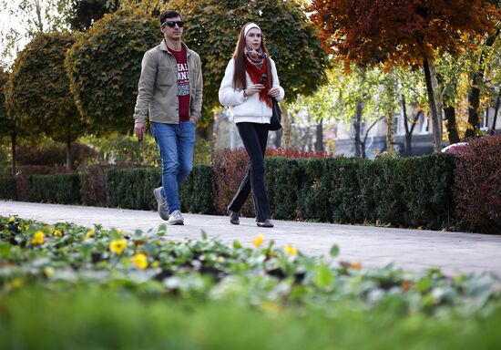 Теплая погода в Краснодаре