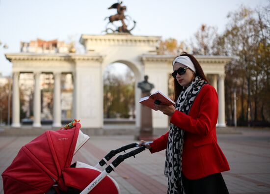 Теплая погода в Краснодаре