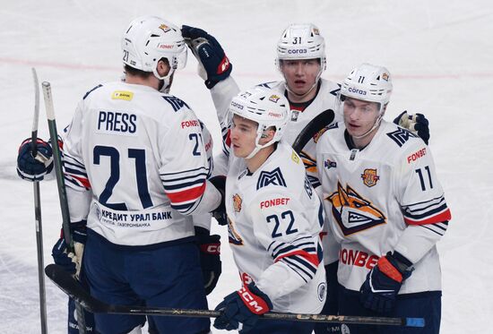 Хоккей. КХЛ. "Трактор" (Челябинск) - "Металлург Мг" (Магнитогорск)