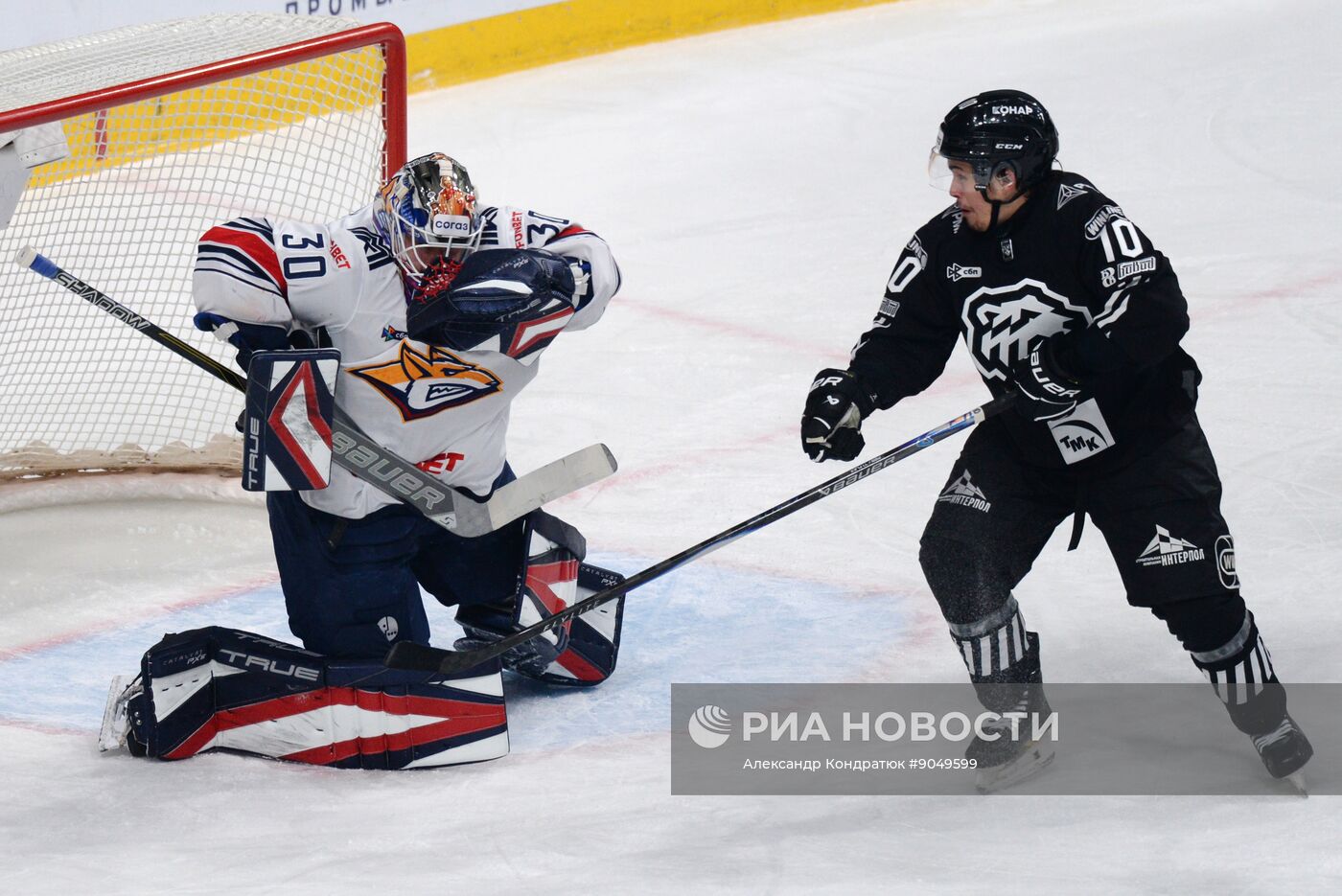 Хоккей. КХЛ. "Трактор" (Челябинск) - "Металлург Мг" (Магнитогорск)