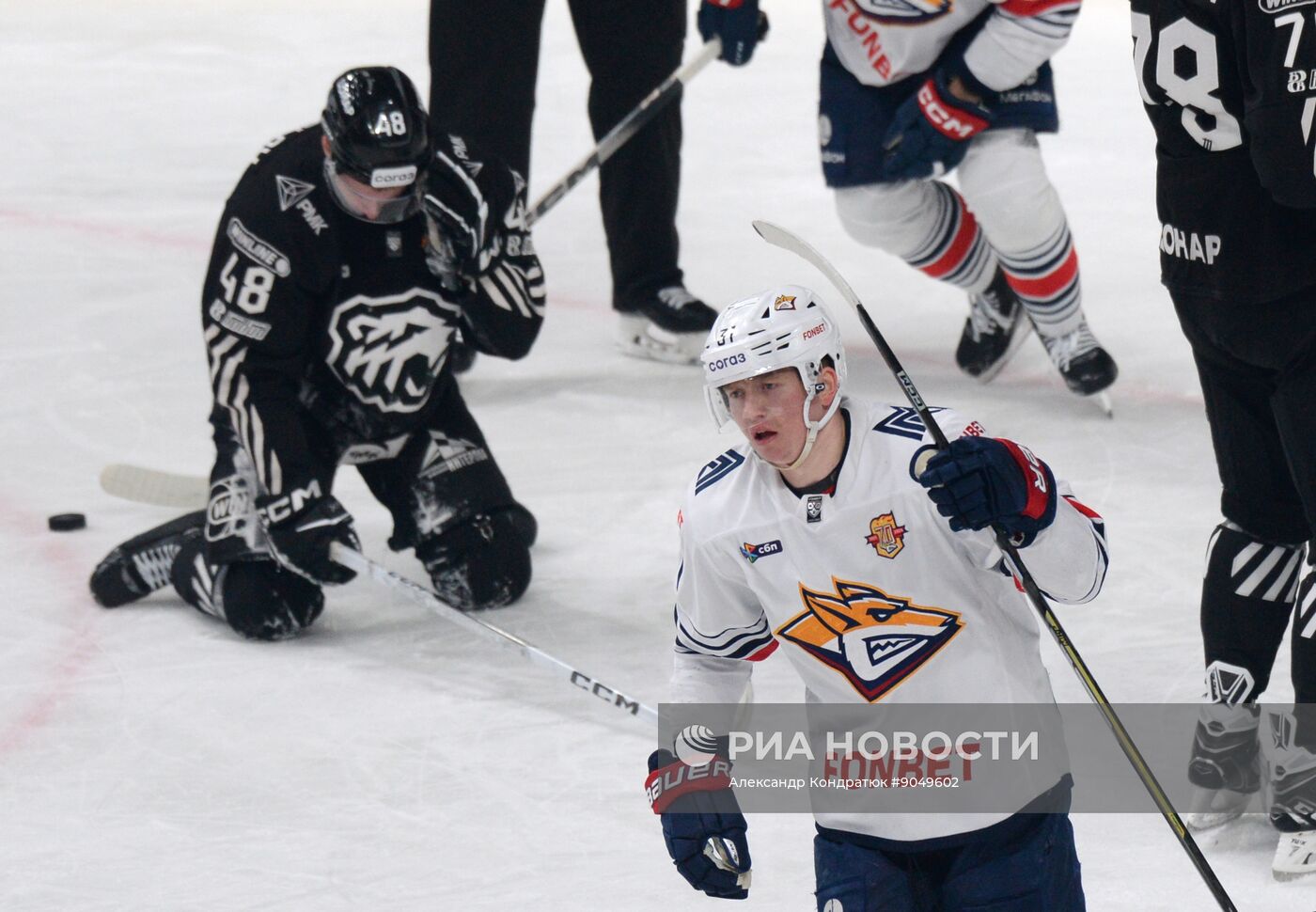 Хоккей. КХЛ. "Трактор" (Челябинск) - "Металлург Мг" (Магнитогорск)