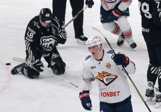 Хоккей. КХЛ. "Трактор" (Челябинск) - "Металлург Мг" (Магнитогорск)