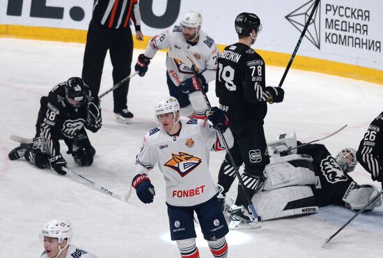 Хоккей. КХЛ. "Трактор" (Челябинск) - "Металлург Мг" (Магнитогорск)