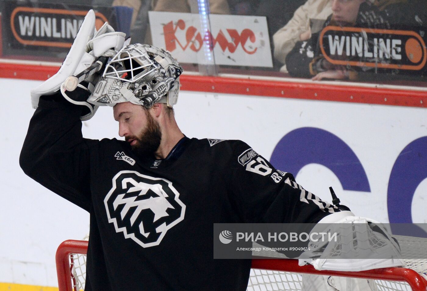 Хоккей. КХЛ. "Трактор" (Челябинск) - "Металлург Мг" (Магнитогорск)