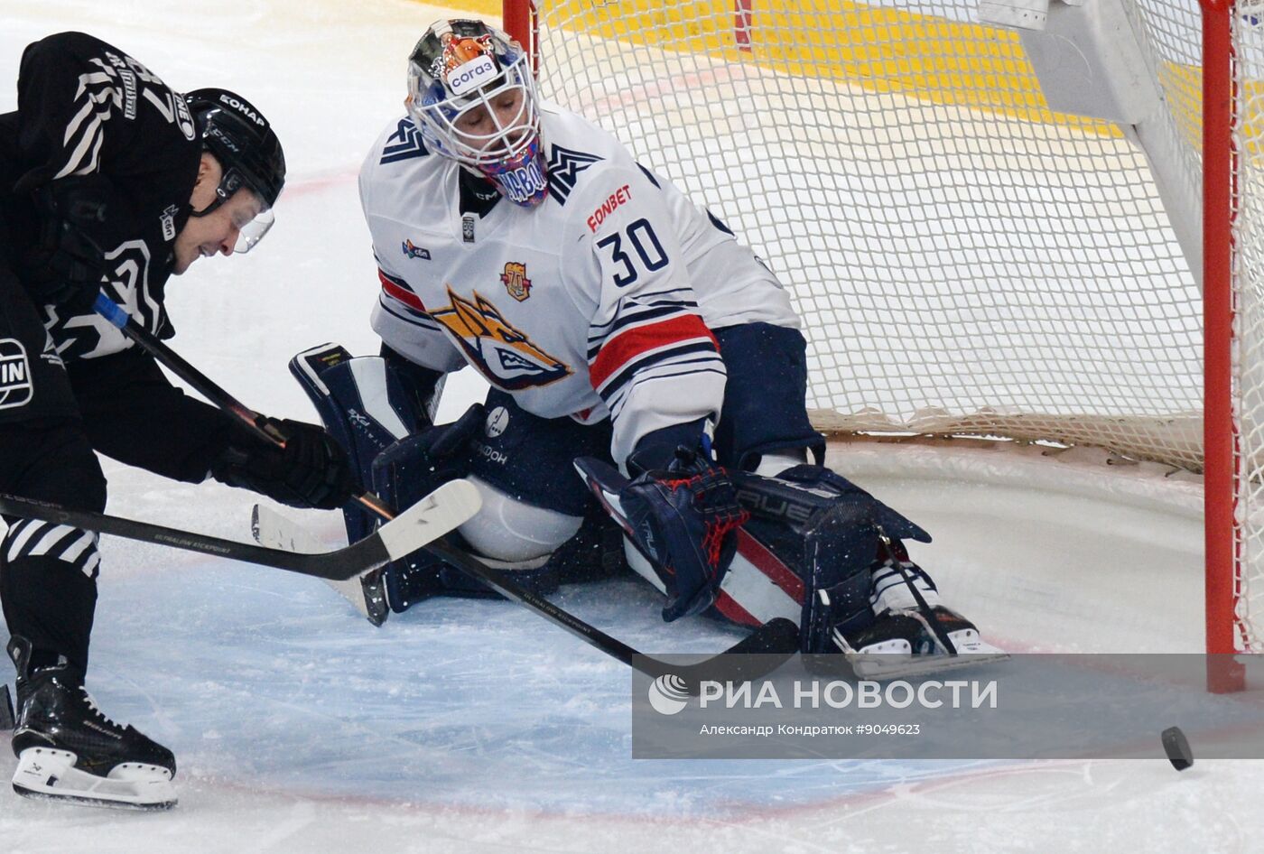 Хоккей. КХЛ. "Трактор" (Челябинск) - "Металлург Мг" (Магнитогорск)