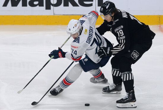 Хоккей. КХЛ. "Трактор" (Челябинск) - "Металлург Мг" (Магнитогорск)