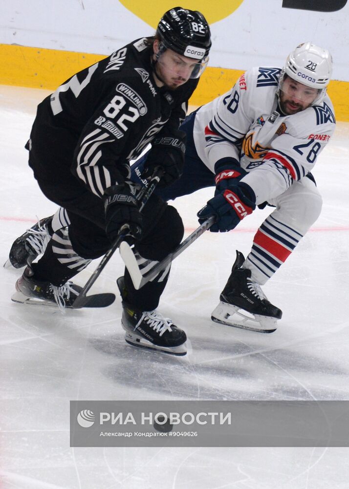 Хоккей. КХЛ. "Трактор" (Челябинск) - "Металлург Мг" (Магнитогорск)