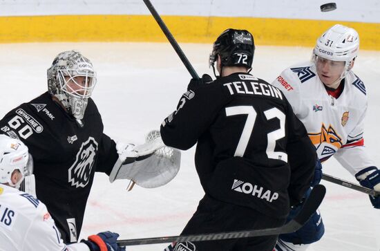 Хоккей. КХЛ. "Трактор" (Челябинск) - "Металлург Мг" (Магнитогорск)