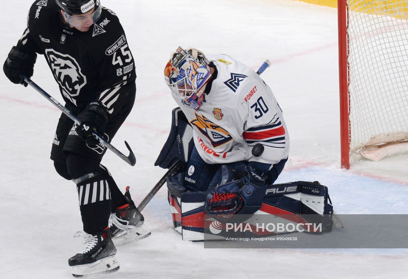 Хоккей. КХЛ. "Трактор" (Челябинск) - "Металлург Мг" (Магнитогорск)