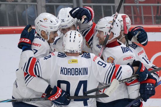 Хоккей. КХЛ. "Трактор" (Челябинск) - "Металлург Мг" (Магнитогорск)